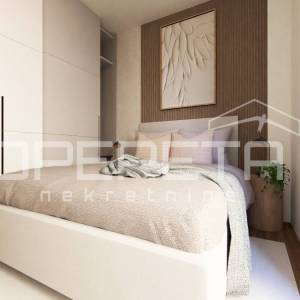 Petrčane – luksuzni trosobni stan s bazenom i velikim vrtom, 30 m od mora