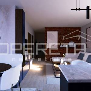 Petrčane – luksuzni trosobni stan s krovnom terasom, 30 m od mora