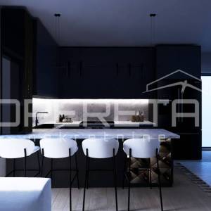 Petrčane – luksuzni trosobni stan s krovnom terasom, 30 m od mora