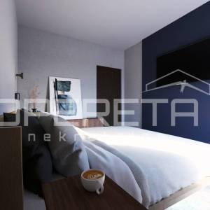 Petrčane – luksuzni trosobni stan s krovnom terasom, 30 m od mora