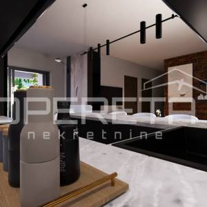 Petrčane – luksuzni trosobni stan s krovnom terasom, 30 m od mora