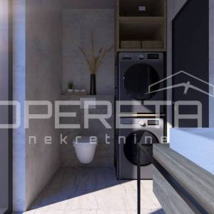 Petrčane – luksuzni trosobni stan, 30 m od mora
