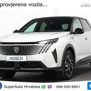 Peugeot 3008 1.2 Aut. GT Sport 145 KS, ACC+KAM+GR SJED+VIRT+NAVI
