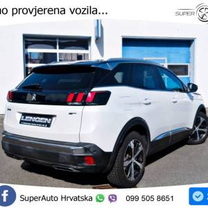 Peugeot 3008 2.0 BlueHDi Aut. GT line 179 KS, LED+TEM+GR SJED+MASAŽA+KAM