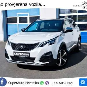 Peugeot 3008 2.0 BlueHDi Aut. GT line 179 KS, LED+TEM+GR SJED+MASAŽA+KAM