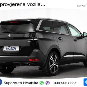 Peugeot 5008 1.2 PureTech Aut. GT 130 KS, 7-SJED+LED+ACC+GR SJED+KAM+VIRT+PDC