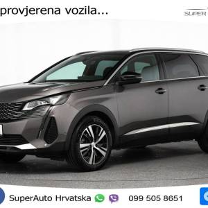 Peugeot 5008 1.2 PureTech Aut. GT 130 KS, 7-SJED+LED+ACC+GR SJED+KAM+VIRT+PDC