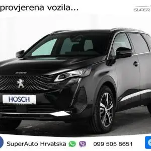 Peugeot 5008 1.2 PureTech Aut. GT 130 KS, 7-SJED+LED+ACC+GR SJED+KAM+VIRT+PDC
