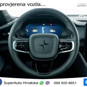 Polestar 2 Long Range 299 KS, ACC+360+4xGR SJED+PANO+VIRT+NAVI