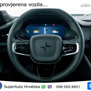 Polestar 2 Long Range 299 KS, ACC+360+4xGR SJED+PANO+VIRT+NAVI