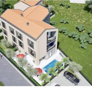 Poreč – građevinsko zemljište s projektom i dozvolom za 8 stanova