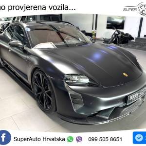 Porsche Taycan Turbo S 761 KS, PANO+ZRAČ+360+GR SJED+KEY+VIRT+LANE