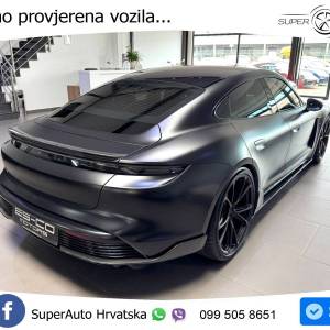 Porsche Taycan Turbo S 761 KS, PANO+ZRAČ+360+GR SJED+KEY+VIRT+LANE
