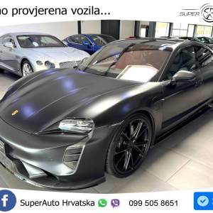 Porsche Taycan Turbo S 761 KS, PANO+ZRAČ+360+GR SJED+KEY+VIRT+LANE