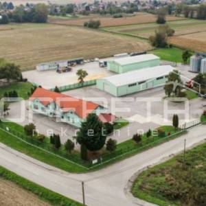  Poslovni kompleks na lokaciji između Varaždina i Ludbrega: hala, skladište, sil