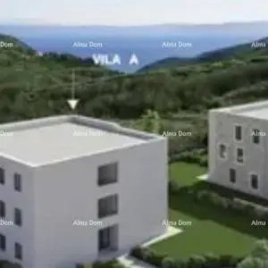 Prekrasni trosobni stan, Labin.