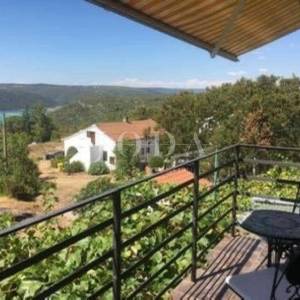 PRILIKA!POPUST!Lijepa dvojna kuća s otvorenim pogledom na more,LABIN okolica