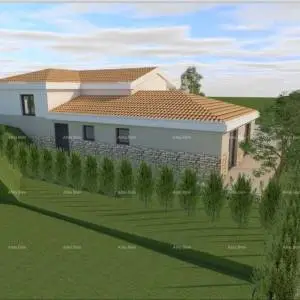 Prodaja građevinske parcele sa ishodovanom,  pravomoćnom građevinskom dozvolom , BIBIĆI!!