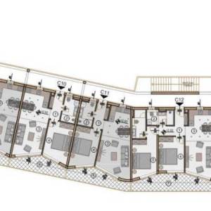 Prodaja modernih stanova u ekskluzivnoj zgradi sa pogledom na Marinu, Pula!