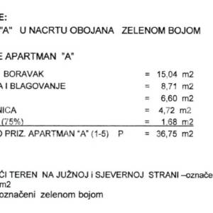 PRODAJA, STAN, CRIKVENICA, CENTAR, 2sobni STAN S VRTOM, 41m2, odmah useljiv, ure