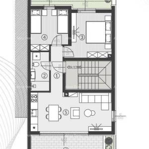 Prodaja stanova u novom stambenom kompleksu, Štinjan! 12D