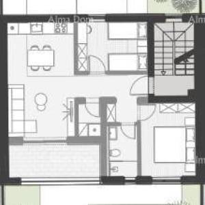 Prodaja stanova u novom stambenom kompleksu, Štinjan! 3B