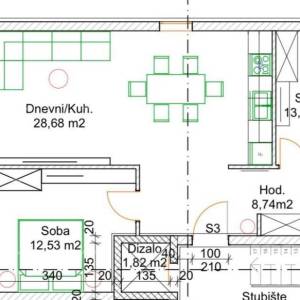 Prodaja stanova u novom stambenom projektu s 2 parkirna mjesta, Peroj!