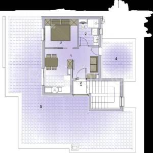 Prodaja,moderan penthouse u novogradnji,Trogir