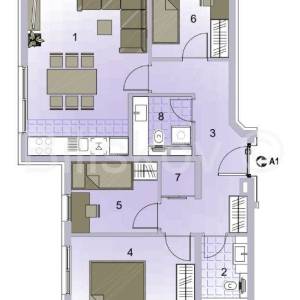 Prodaja,trosoban stan u prizemlju,Trogir