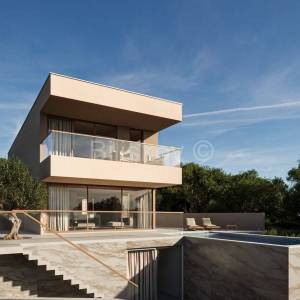 Prodaja,zemljište s projektom za vilu,Sevid