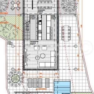 Prodaja,zemljište s projektom za vilu,Sevid