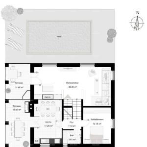 Prodaje se kamena vila sa bazenom u Vižinadi