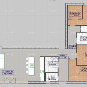 Prodaje se kuća prizemnica u mirnom dijelu Labina