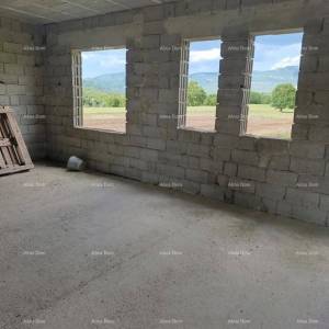 Prodaje se kuća u fazi izgradnje, blizu Lupoglava