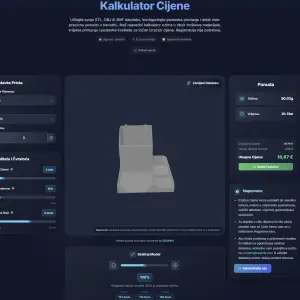 Profesionalno 3D printanje i modeliranje