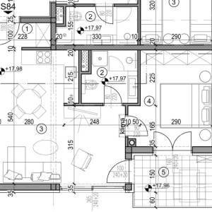 Pula! Višestambena, moderna zgrada s liftom, blizu centra. Stan s parkirnim mjestom i spremištemS84