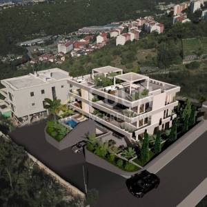 Rijeka, Drenova, 2s+db, 129.95, bazen, pogled na more