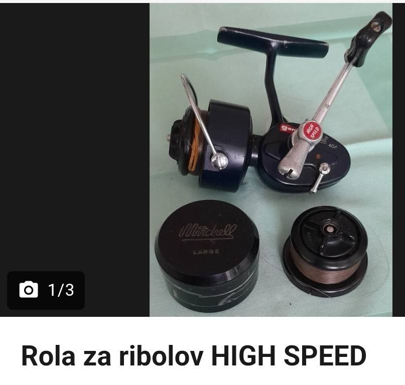 Rola za ribolov HIGH SPEED