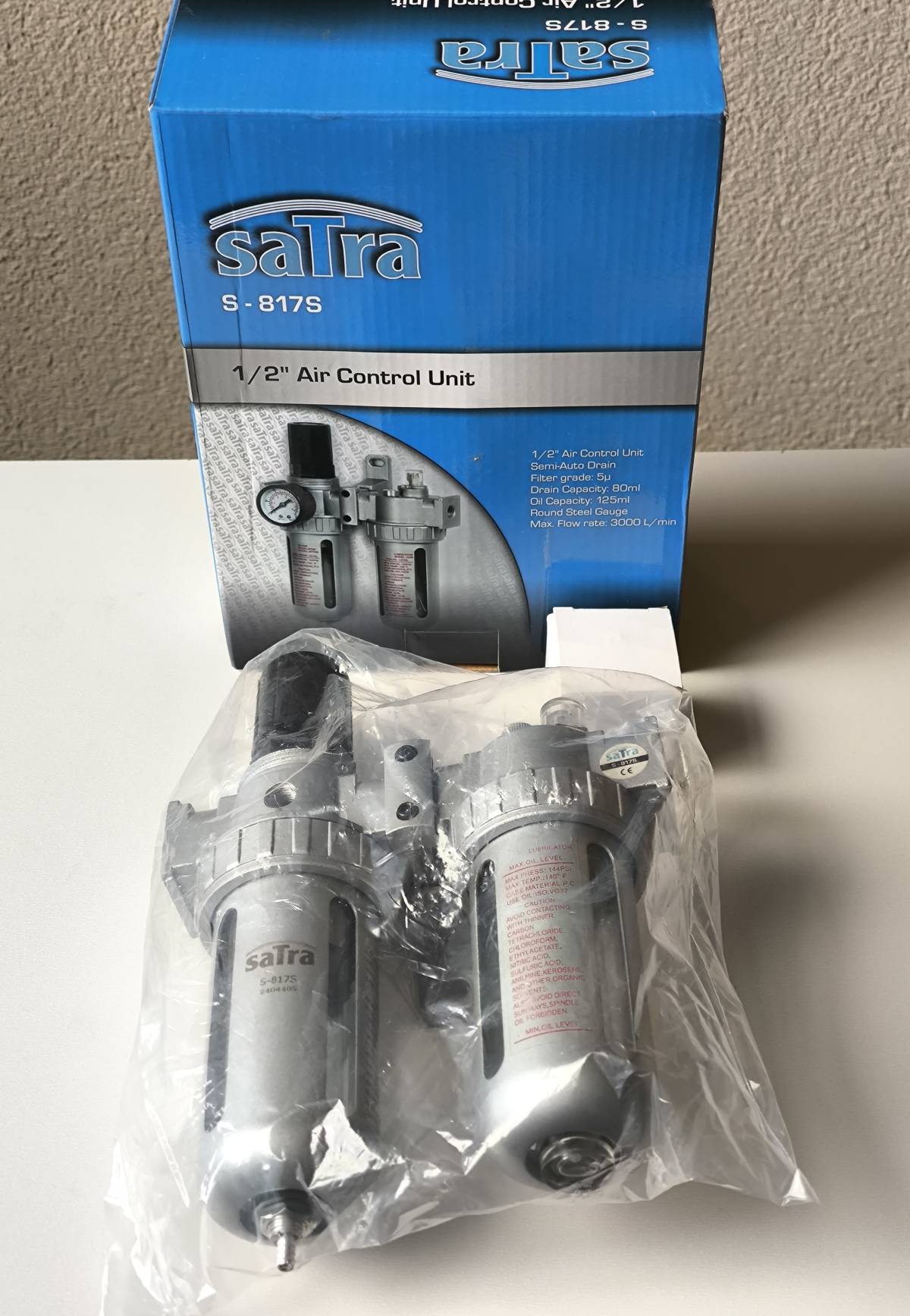 Separator kondenzata + regulator tlaka + dozator pneumatskog ulja