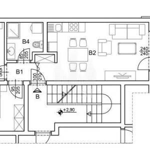 Šijana, novogradnja, 1. Kat, 2 SS,parking