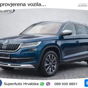 Škoda Kodiaq 2.0 TDI DSG Scout 200 KS, PANO+ACC+360+GR SJED+KEY+VIRT+LANE