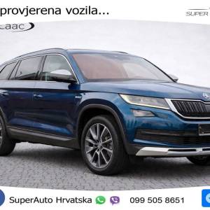 Škoda Kodiaq 2.0 TDI DSG Scout 200 KS, PANO+ACC+360+GR SJED+KEY+VIRT+LANE