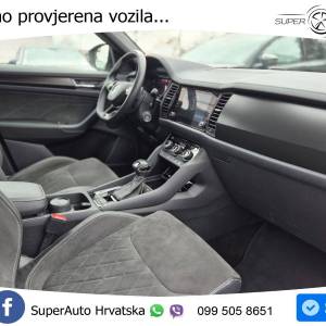 Škoda Kodiaq 2.0 TDI DSG Sportline 150 KS, ACC+KAM+KEY+GR SJED+VIRT+LANE