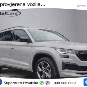 Škoda Kodiaq 2.0 TDI DSG Sportline 150 KS, ACC+KAM+KEY+GR SJED+VIRT+LANE