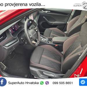 Škoda Octavia Combi 2.0 TDI DSG RS Plus 265 KS, ACC+KAM+KEY+GR SJED+VIRT+LANE