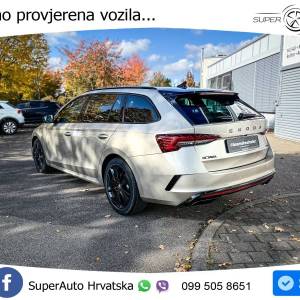 Škoda Octavia Combi 2.0 TSI DSG RS Plus 265 KS, ACC+KAM+KEY+GR SJED+VIRT+LANE
