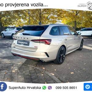 Škoda Octavia Combi 2.0 TSI DSG RS Plus 265 KS, ACC+KAM+KEY+GR SJED+VIRT+LANE