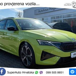 Škoda Octavia Combi 2.0 TSI DSG RS Plus 265 KS, ACC+KAM+KEY+GR SJED+VIRT+LANE