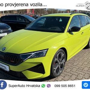 Škoda Octavia Combi 2.0 TSI DSG RS Plus 265 KS, ACC+KAM+KEY+GR SJED+VIRT+LANE
