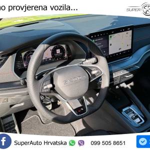 Škoda Octavia Combi 2.0 TSI DSG RS Plus 265 KS, ACC+KAM+KEY+GR SJED+VIRT+LANE